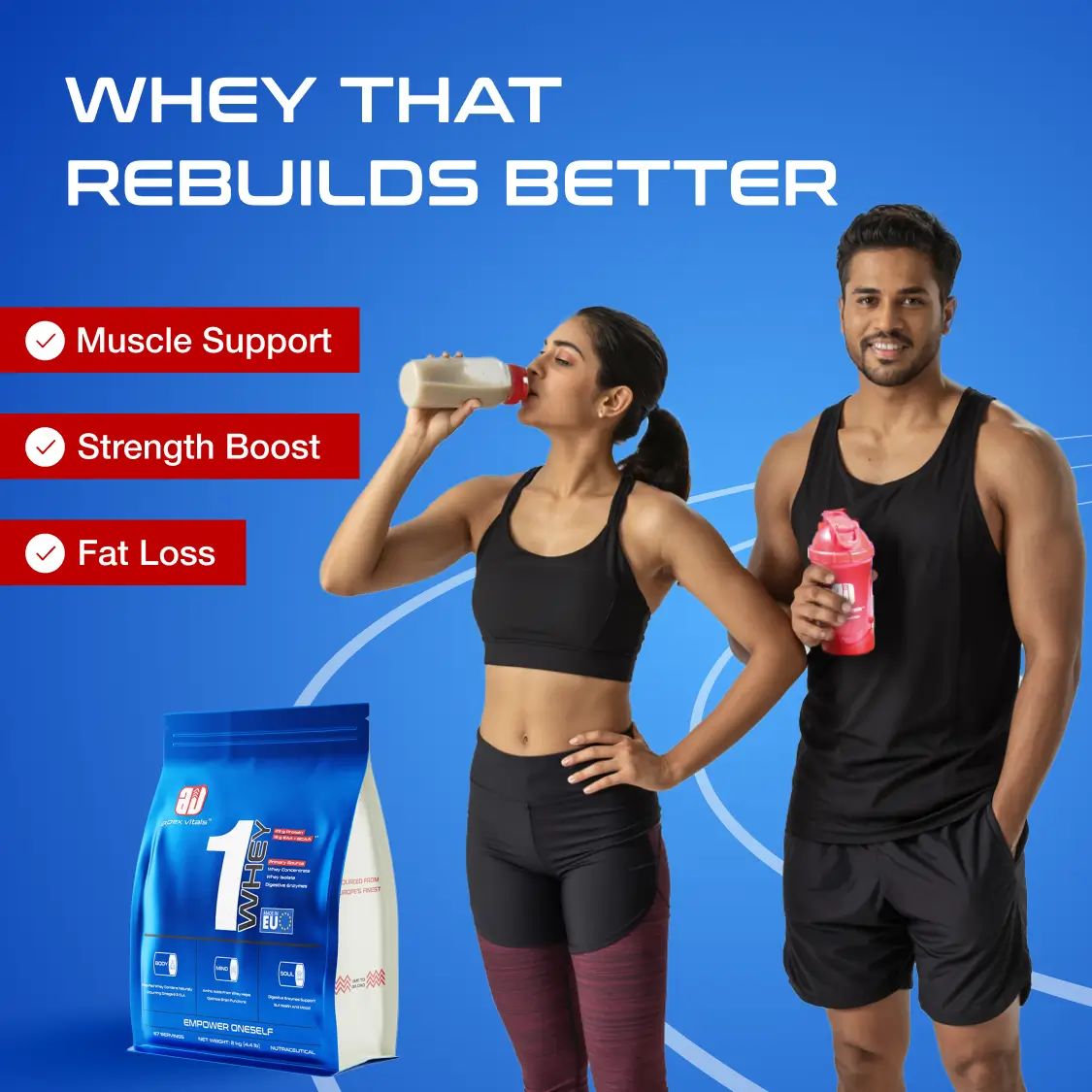 APEX VITALS 1 WHEY – GRASS-FED 1 WHEY PROTEIN POWDER | 1.8Kg (51 Servings)