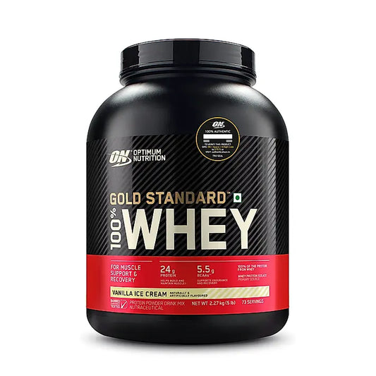 GOLD STANDARD 100% WHEY PROTEIN POWDER | 2.27Kg (74 Servings)