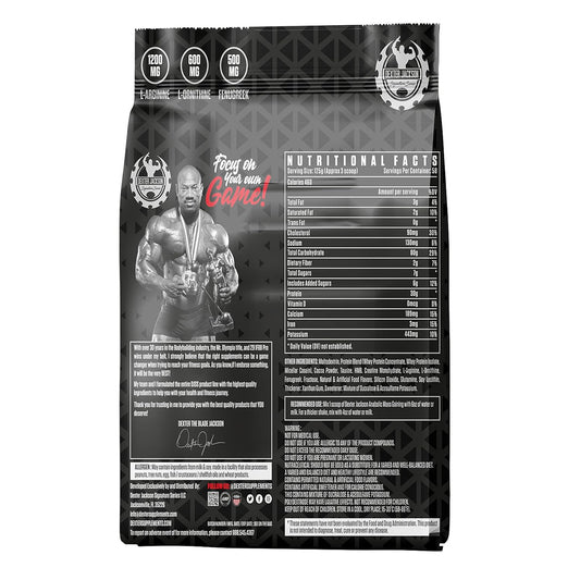 DEXTER JACKSON SIGNATURE BLACK SERIES ANABOLIC GAINER | 7.2Kg (58 Servings)