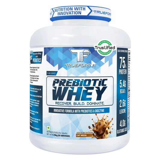 TRUEFORMA WHEY PROTEIN WITH PREBIOTICS & ENZYMES | 1.76Kg (55 Servings)