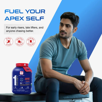 APEX VITALS 1 WHEY – GRASS-FED 1 WHEY PROTEIN POWDER | 1.8Kg (51 Servings)