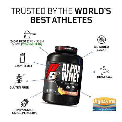 PRO SUPPS ALPHA WHEY | 2Kg (60 Servings)