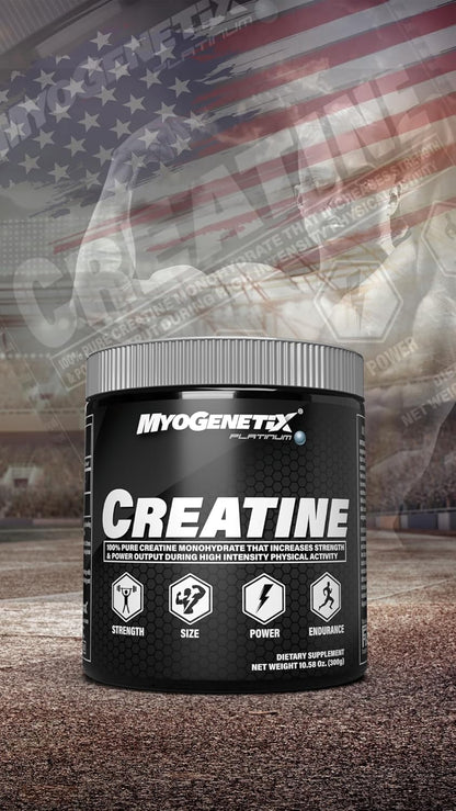 MYOGENETIX PLATINUM CREATINE | 300g (100 Servings)