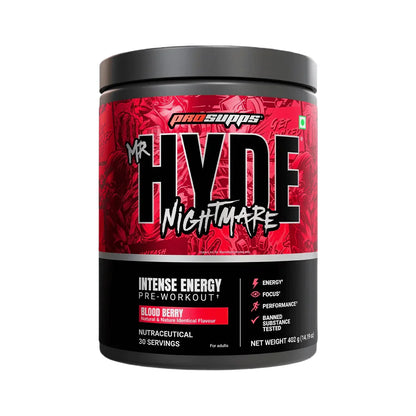PROSUPPS HYDE NIGHTMARE PRE WORKOUT | 396g (30 Servings)