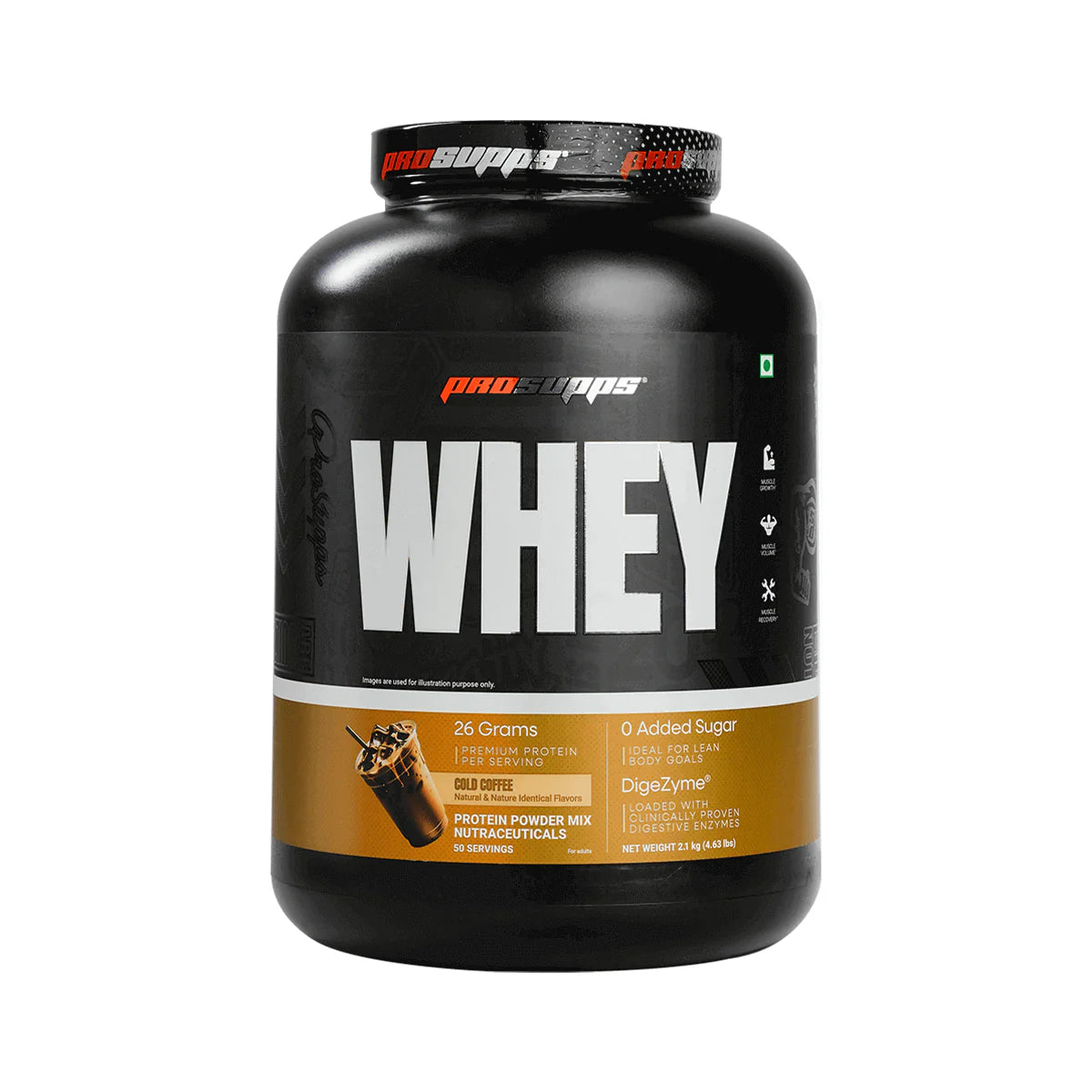PRO SUPPS WHEY PROTEIN | 2.1Kg (50 Servings)