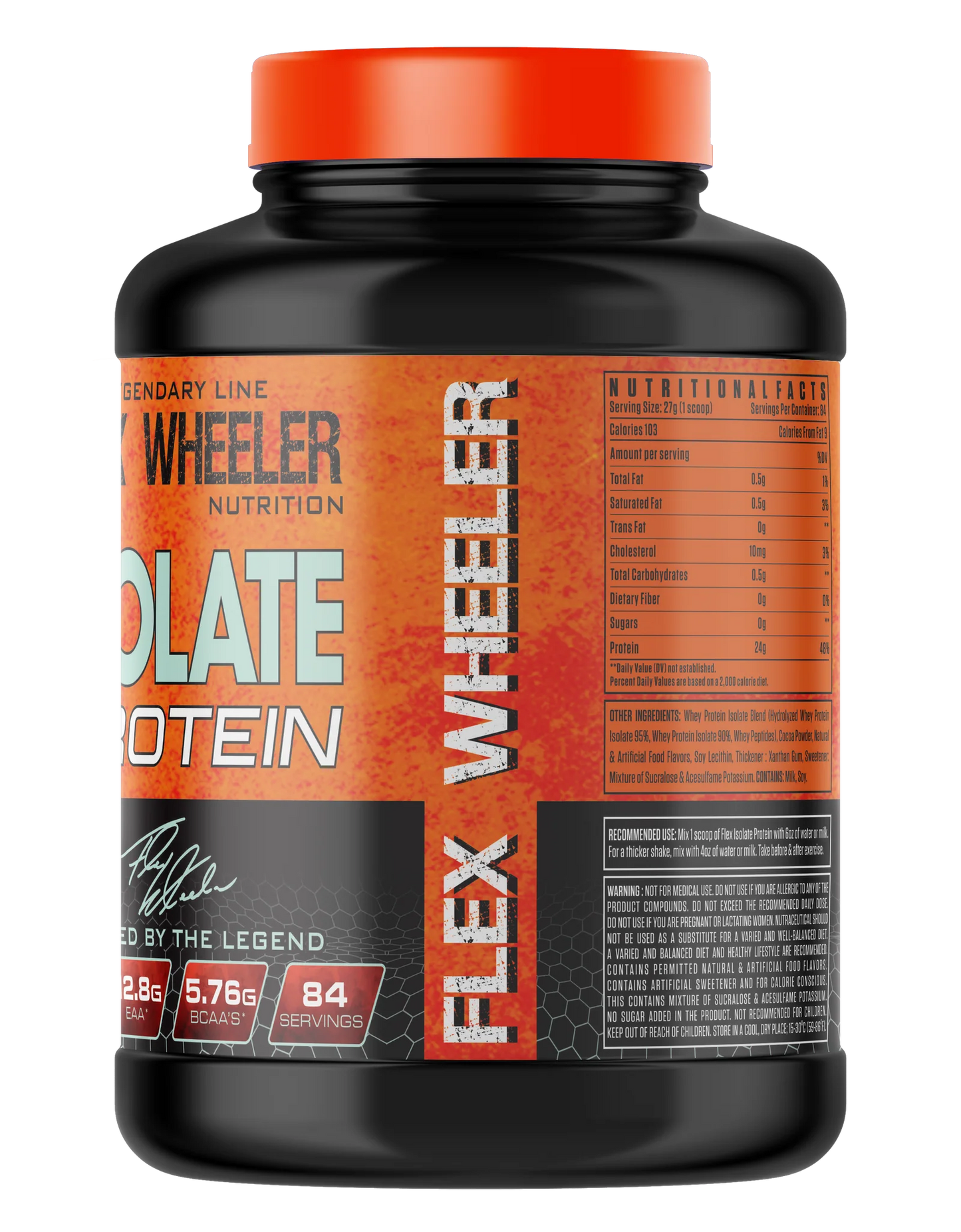 FLEX WHEELER ISOLATE PROTEIN | 2.27Kg (84 Servings)