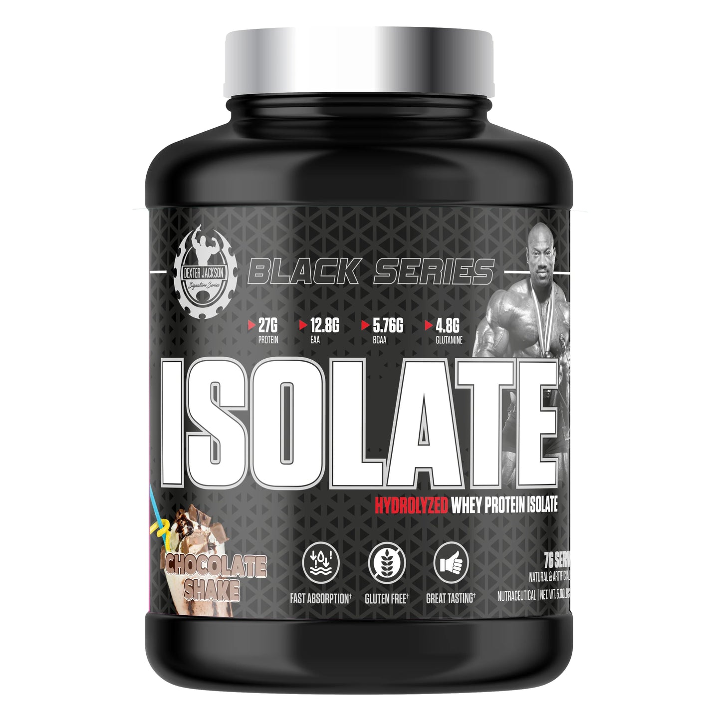 DEXTER JACKSON BLACK SERIES ISOLATE PROTEIN | 2.26Kg (76 Servings)