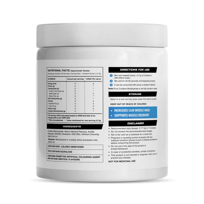 WELLCORE MONOHYDRATE CREATINE (307g, 83 Servings)