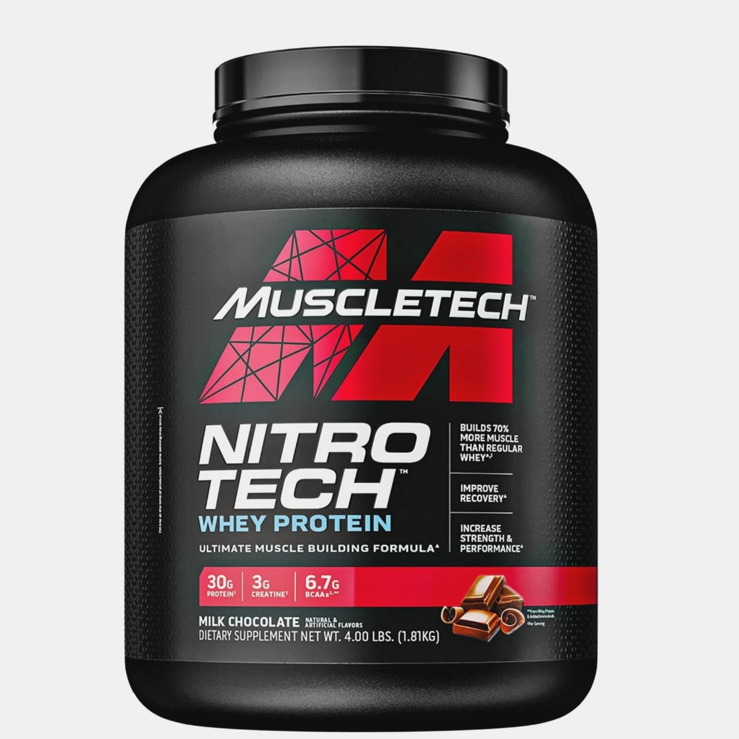 MUSCLETECH NITROTECH WHEY | 1.8Kg (40 Servings)