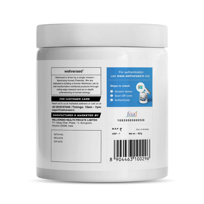 WELLCORE MONOHYDRATE CREATINE (307g, 83 Servings)