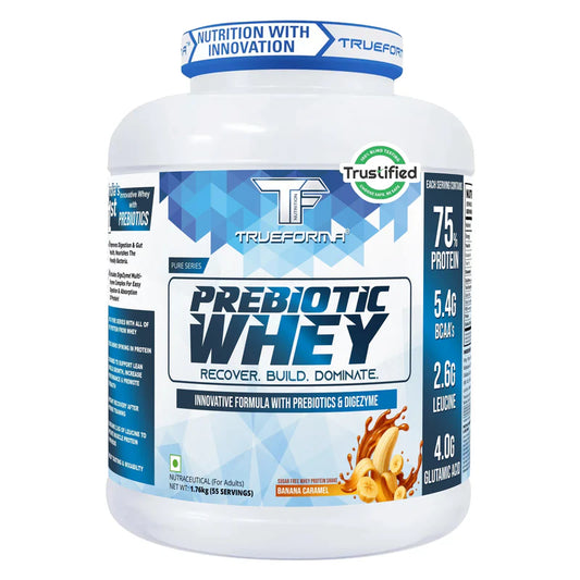 TRUEFORMA WHEY PROTEIN WITH PREBIOTICS & ENZYMES | 1.76Kg (55 Servings)
