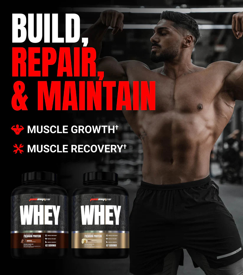 PRO SUPPS WHEY PROTEIN | 2.1Kg (50 Servings)