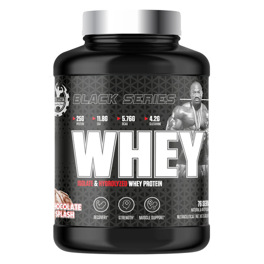 DEXTER JACKSON BLACK SERIES WHEY | 2.26Kg (76 Servings)