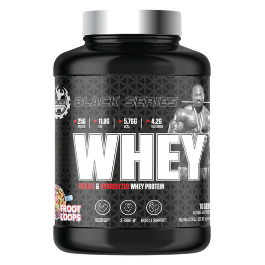DEXTER JACKSON BLACK SERIES WHEY | 2.26Kg (76 Servings)