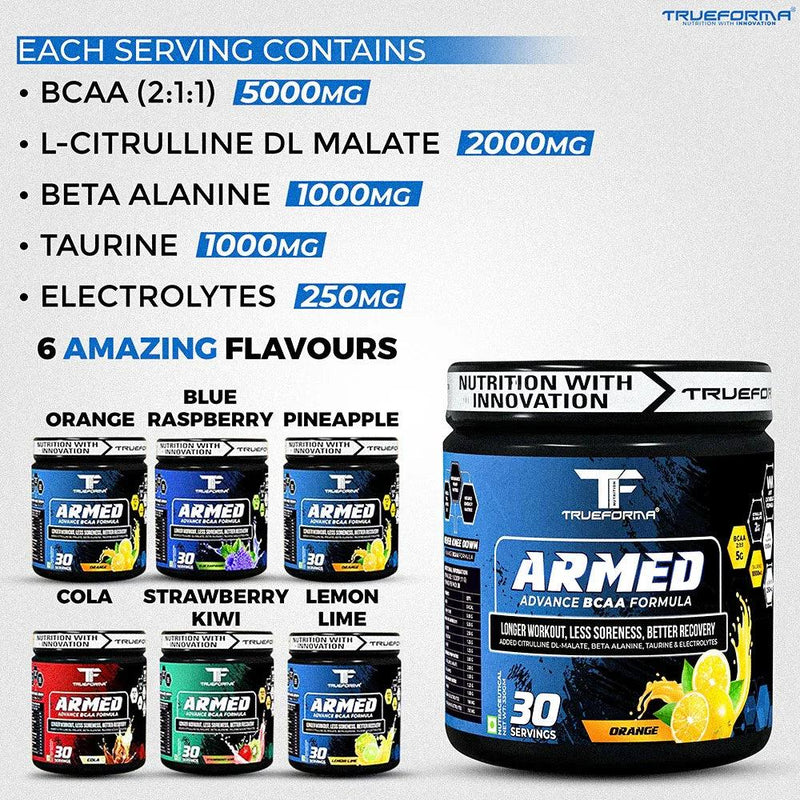TRUEFORMA ADVANCED BCAA FORMULA | 330g (30 Servings)