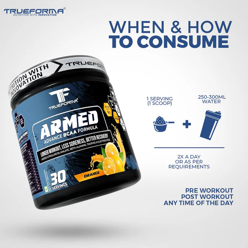 TRUEFORMA ADVANCED BCAA FORMULA | 330g (30 Servings)