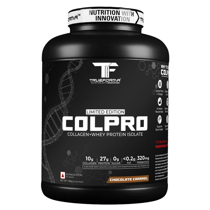 TRUEFORMA COLPRO WHEY ISOLATE & COLLAGEN PROTEIN BLEND (LIMITED EDITION) | 1.8Kg (54 Servings)