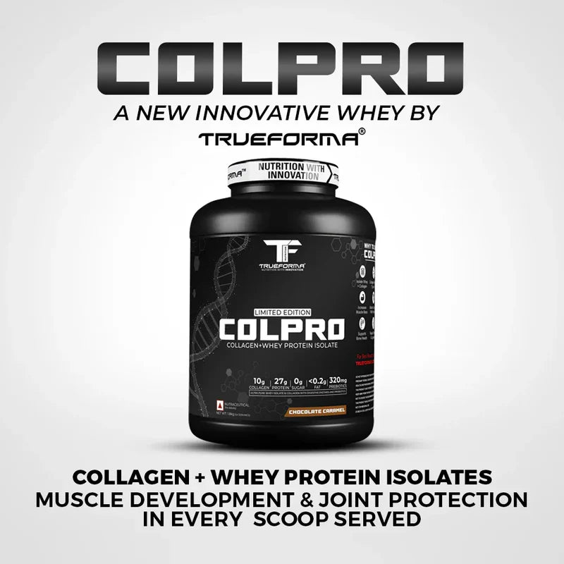 TRUEFORMA COLPRO WHEY ISOLATE & COLLAGEN PROTEIN BLEND (LIMITED EDITION) | 1.8Kg (54 Servings)