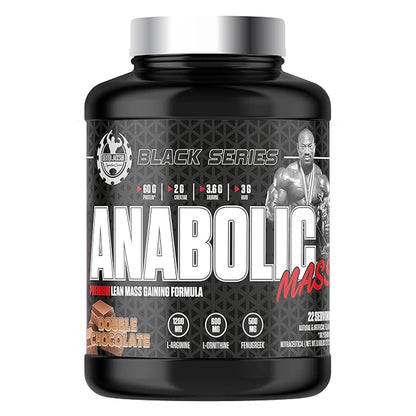 DEXTER JACKSON BLACK SERIES ANABOLIC MASS GAINER | 2.72Kg (22 Servings)