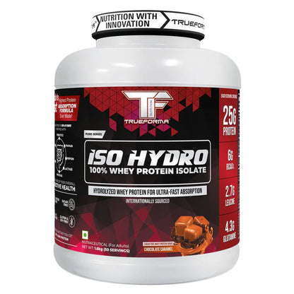 TRUEFORMA ISO HYDRO WHEY ISOLATE & HYDROLYSATE PROTEIN BLEND | 1.6Kg (50 Servings)