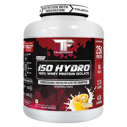 TRUEFORMA ISO HYDRO WHEY ISOLATE & HYDROLYSATE PROTEIN BLEND | 1.6Kg (50 Servings)