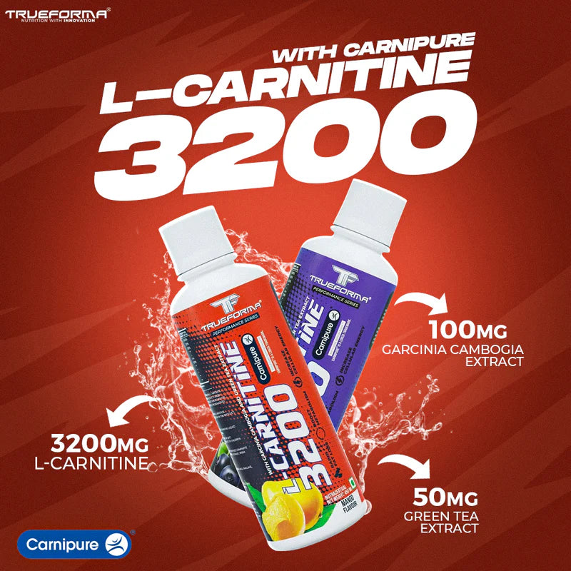 TRUEFORMA L-CARNITINE 3200 WITH CARNIPURE | 450ml (30 Servings)
